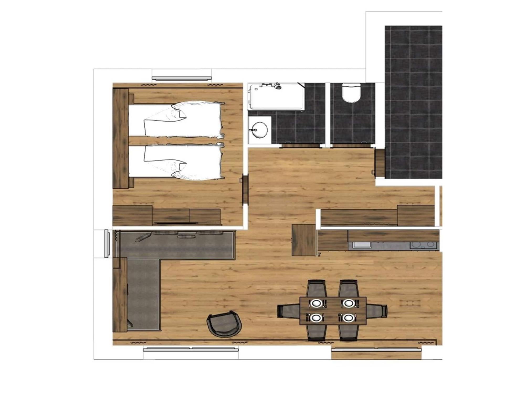Large Apartment In Sankt Georgen With Balcony Furstau Ngoại thất bức ảnh